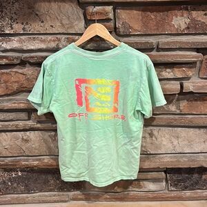 Vintage 1989 Off Shore Single Stitch 100% Cotton Short Sleeve Tee